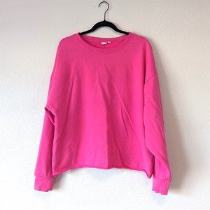 GAP Hot Pink Crewneck Sweatshirt